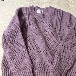 Heartloom Women's Lavender Knit Sweater